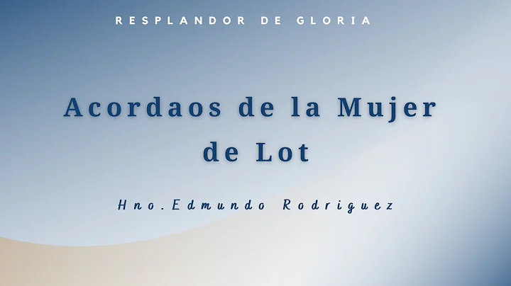 Iglesia de Cincinnati | Acordaos de la Mujer de Lo...