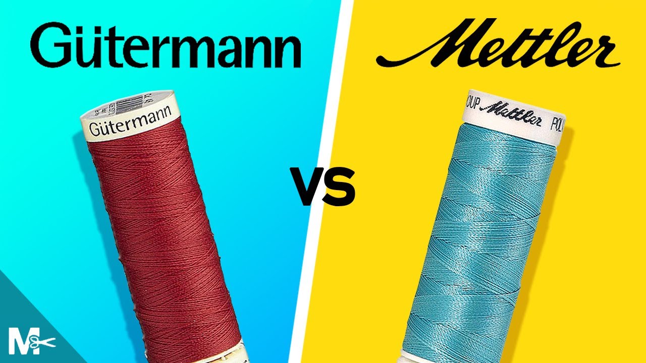 ▻ Hilo Gütermann o Mettler ¿Cuál es la mejor marca de hilos para coser? 🧵  