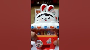 🐇CUTEST RABBIT VENDING MACHINE #asmr #viral #shortsfeed #trending #cute #shorts #satisfying #rabbit