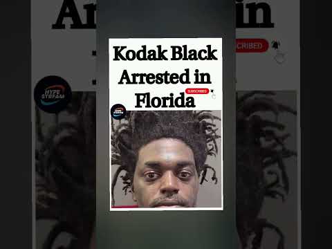 Kodak Black Arrested in Florida 👀🚔🔥 #shorts #florida #kodakblack #viral