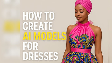 How to Use ChatGPT to Create Realistic AI Fashion Models | Dress Design Tutorial for Designers