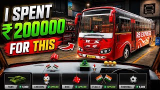 أنفقت 200 ألف روبية 😓 | مُخصصة بالكامل 😍 | Bus Master India #rsgamingupdates#bus#gaming#new#gamin... screenshot 2