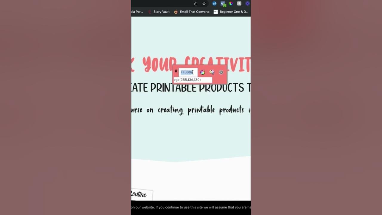 how-to-put-any-color-into-canva-how-to-get-a-hex-code-for-canva-youtube
