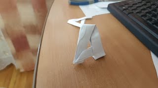 DIY Буква А из Оригами