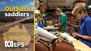 Outback saddlers: 1,000s of miles for cattle station customers | Wide Open Spaces #5 | ABC Australia