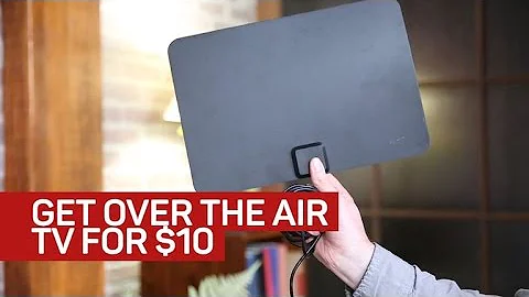 How to cut the cord for $10: installing an indoor antenna