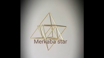 Sacred geometric mobile pendant EGG OF LIFE - Merkaba star