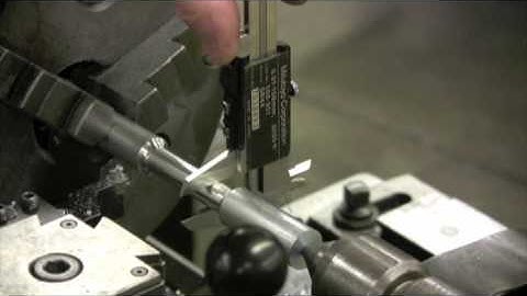 Materials Testing: Creating tensile specimen part 2