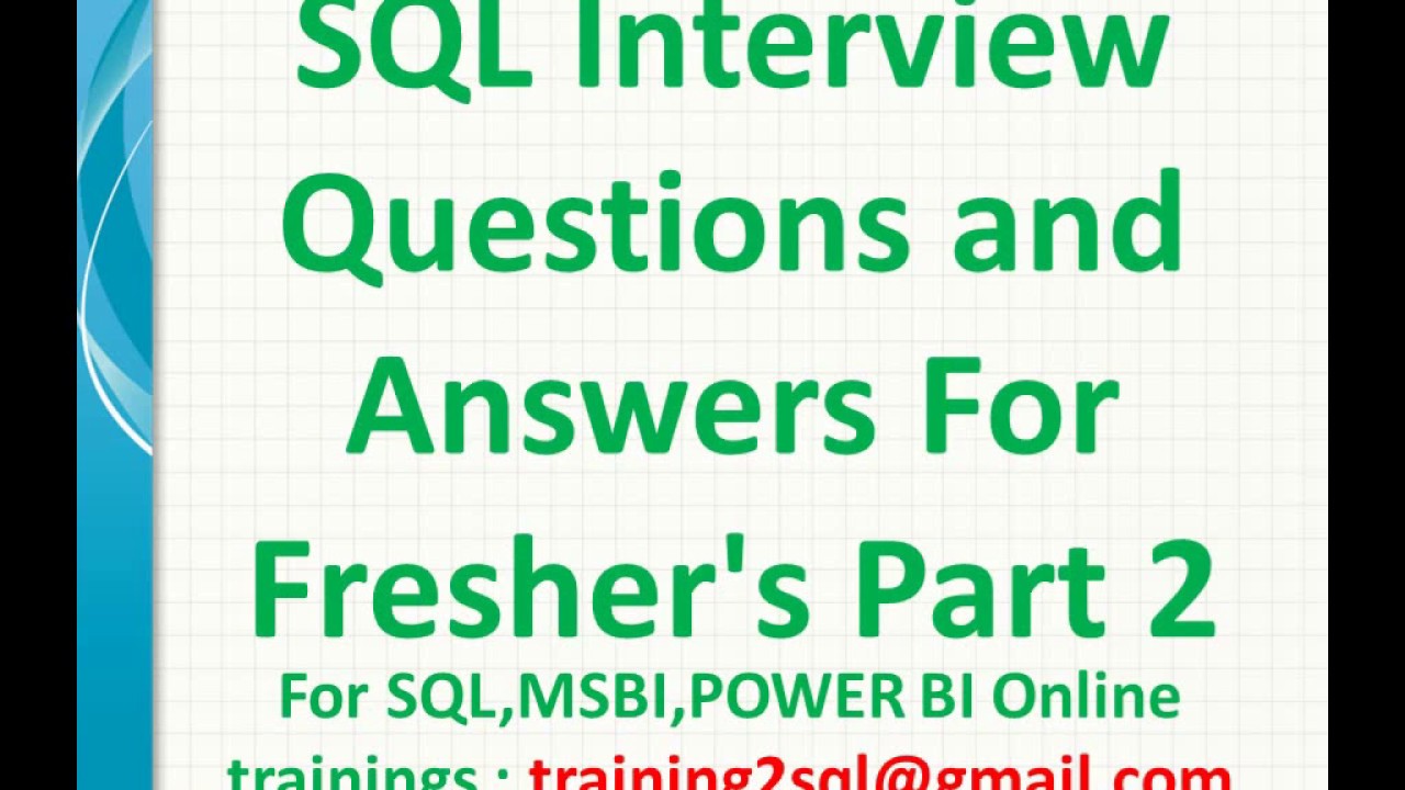 sql-interview-questions-and-answers-for-freshers-youtube