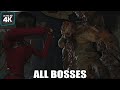 Resident Evil 4 Remake: Seperate Ways - All Bosses (With Cutscenes) 4K 60FPS UHD PC