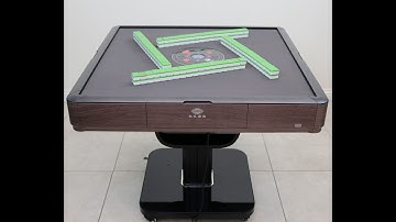 Automatic Mahjong Table Wooden. Utral-Thin Roller Coast Folding Style