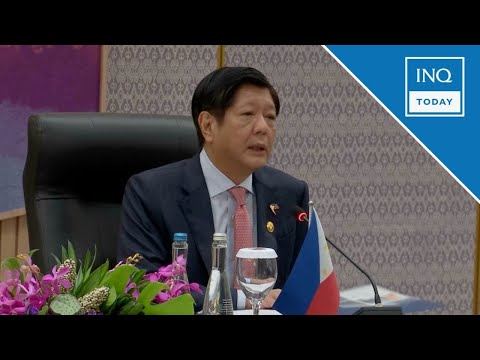 Bongbong Marcos tells world leaders: We must oppose dangerous militia in South China Sea | INQToday