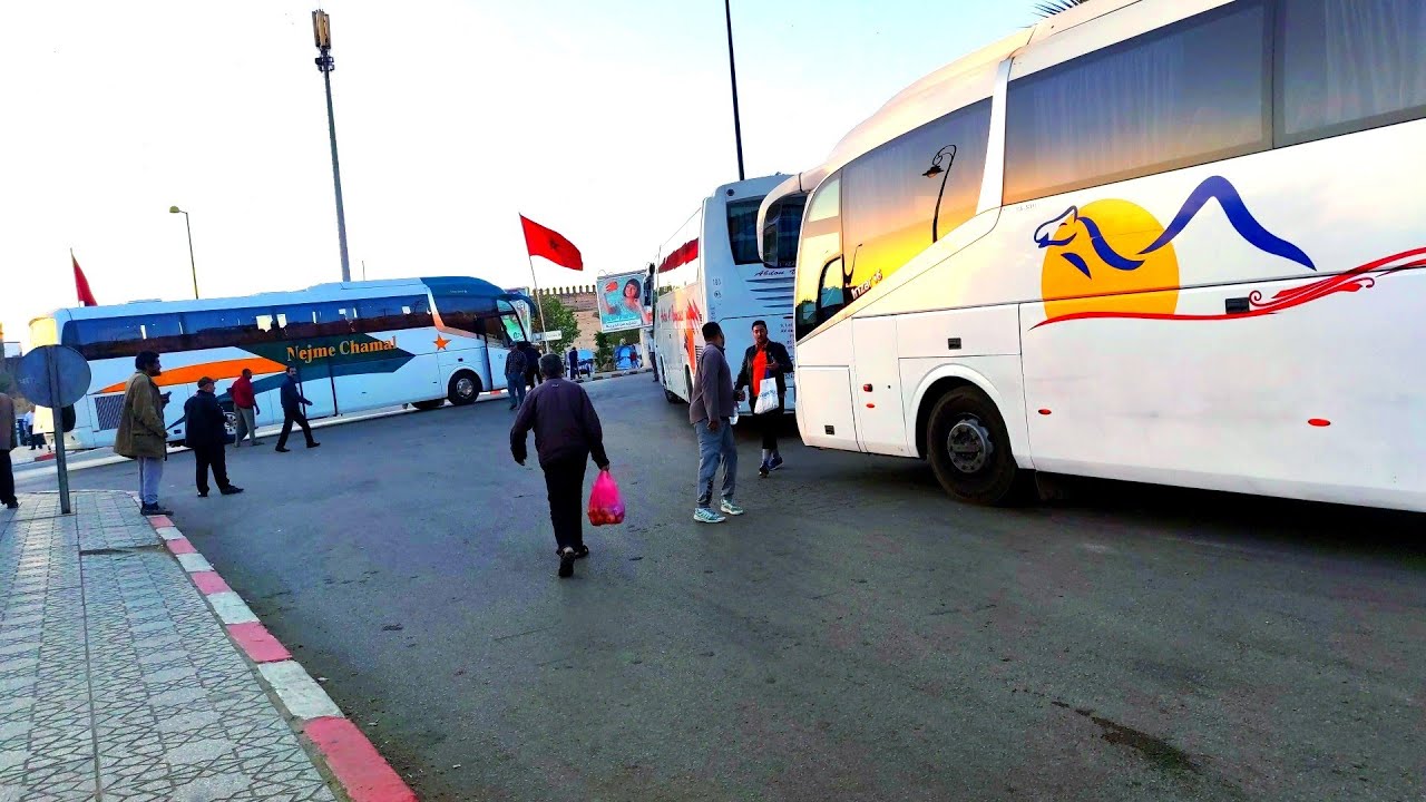 جولة صباحية من محطة الطرقية باب بوجلود في مدينة فاس نغمات أطلسية مصطفى اومكيل