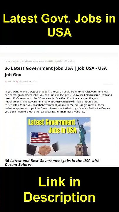 36-latest-government-jobs-in-usa-shorts-youtube