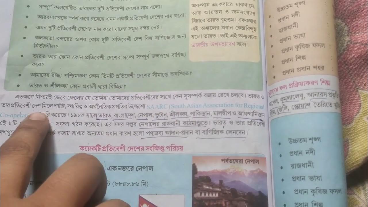 Geography class 8 Chapter 8 YouTube