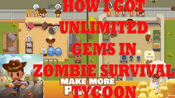 Idle Zombie Survival Tycoon Hack Unlimited Gems Cheat For Android & IOS