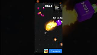 Реклама мобильной игры Jelly Cube Run 2048