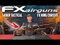 Fx king saber tactical chassis the evolution of a benchrest competition airgun build