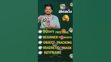 Final Cut Pro Full Guide | 90-Days Free Trial, Basics, Magnetic Mask, Object Tracking & Keyframes