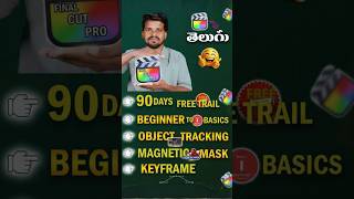 Final Cut Pro Full Guide | 90-Days Free Trial, Basics, Magnetic Mask, Object Tracking & Keyframes