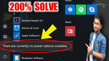 How to Solve There Are Currently No Power Options Available (2025) - Step-by-Step Guide!