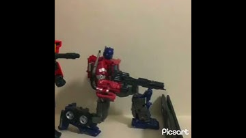 Transformers the cybertronian war [ The Autobots VS The Decepticons ] | Stop Motion |