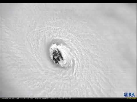 An Up-Close Look at Irma's Eye