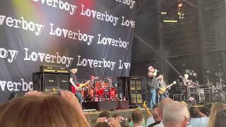 Loverboy Performs Working For The Weekend Live At Midflorida Credit Amphitheater 6.18.22 Tampa, Fl