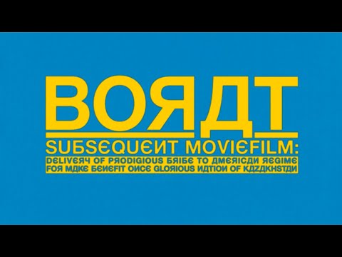 Borat: Subsequent Moviefilm - Tráiler Oficial | Amazon Prime Video