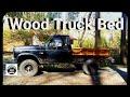 How to build a wooden truck bed  step by step