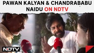 Chandrababu Naidu, Pawan Kalyan's First Interview Together