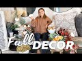 HUGE FALL HOME DECOR HAUL! Amazon, Target, HomeGoods, Kirkland (FALL DECOR PT. 2) | Julia & Hunter