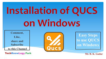 Installation of QUCS (Quite Universal Circuit Simulator) on Windows Operating System
