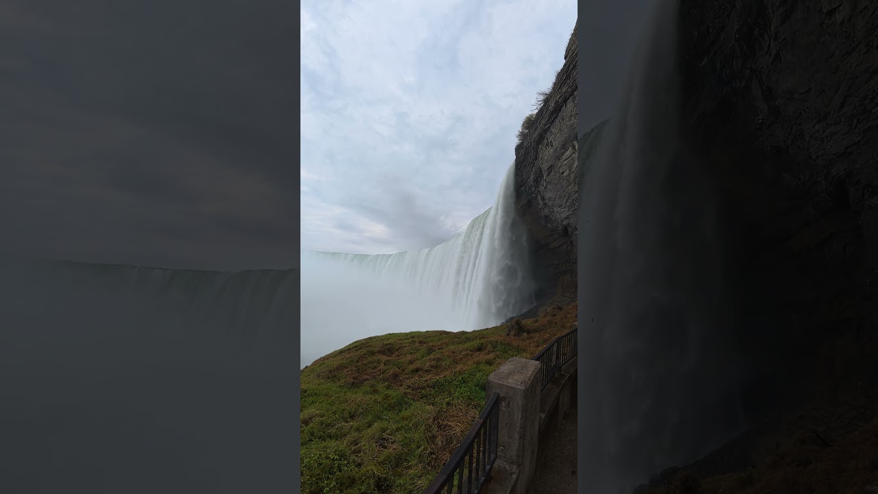 Niagara Falls Up Close | Journey Behind the Falls Tour 🇨🇦 #NiagaraFalls #BehindTheFalls #Canada