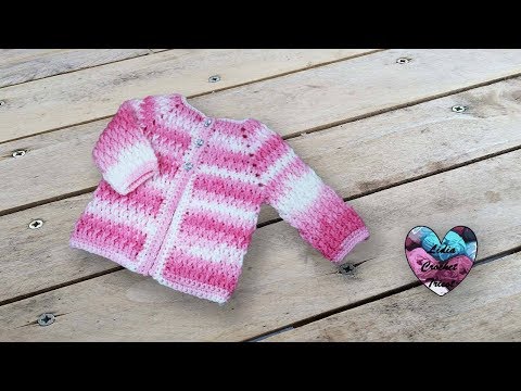 Brassière veste crochet unisexe