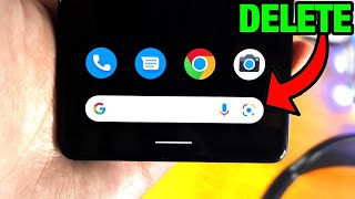 ANY Android How To Remove Google Search Bar from Home Screen! screenshot 2