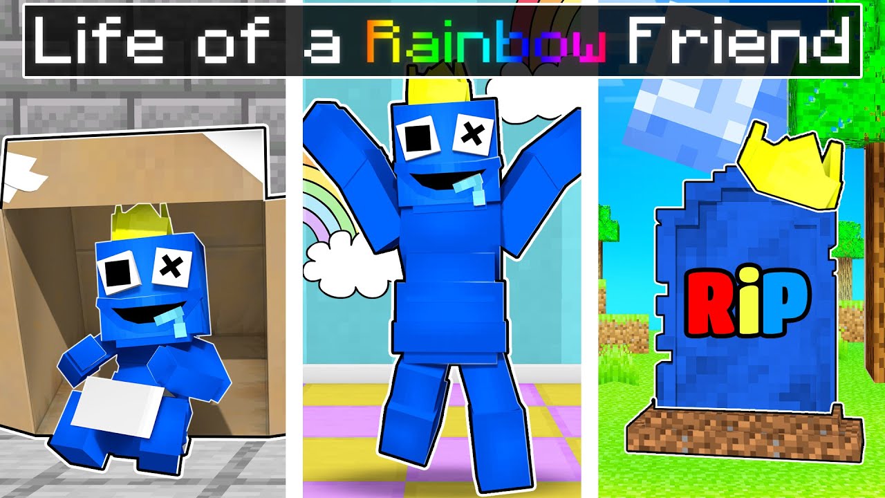 Orange (Rainbow Friends) Minecraft Mob Skin