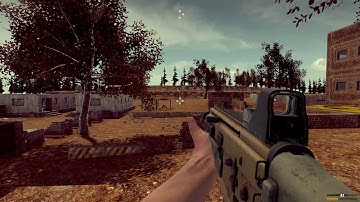 Aim Lab, Strafeshot Challenge in Battle Royale Environment