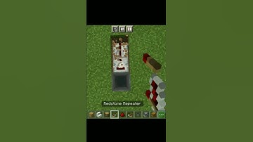 Minecraft Easy Vending Machine Tutorial #Shorts #minecraft