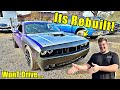 I Rebuilt My WRECKED Clean Title Dodge Challenger But it Won&#39;t Drive!