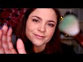 ASMR | 1 Hour of Face Brushing & Tracing Until You Fall Asleep😴(Slow Personal Attention)