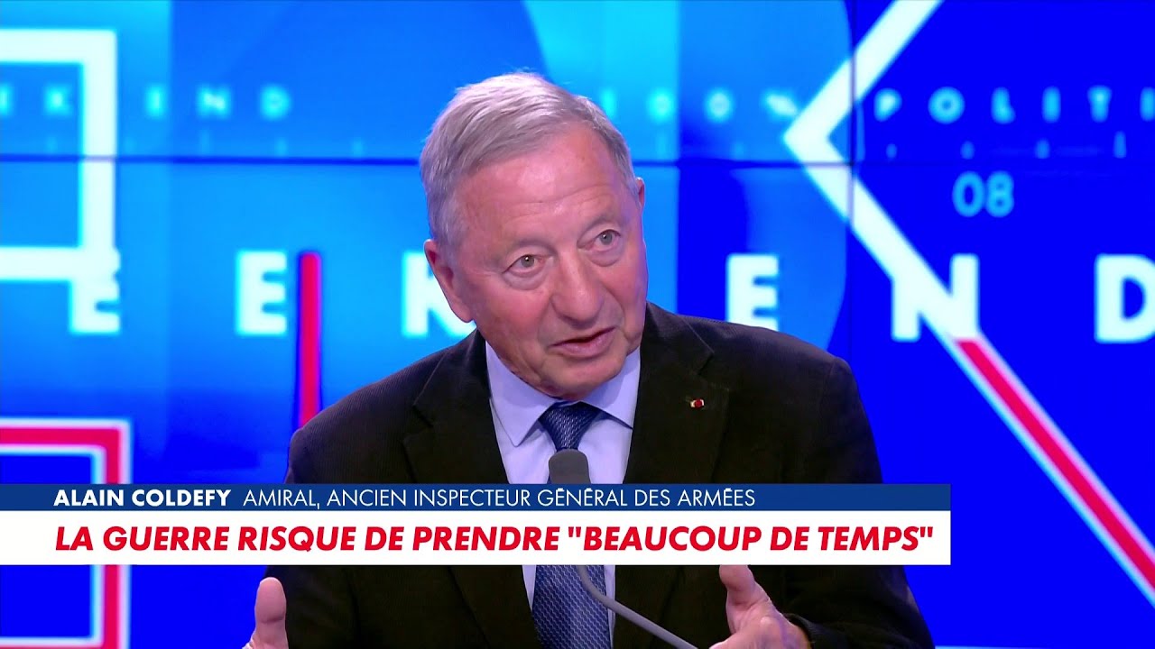 Amiral Alain Coldefy : «Les guerres se terminent toujours à terre»