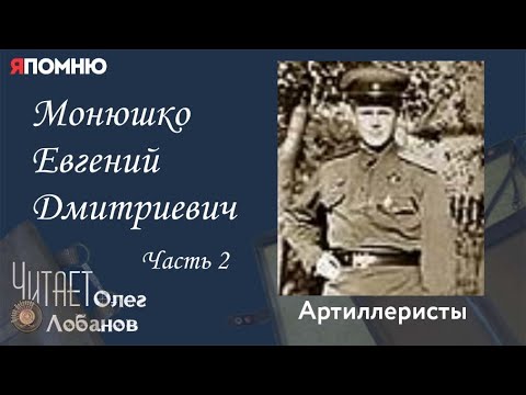 Монюшко Евгений Дмитриевич Часть 2. Проект Я Помню Артема Драбкина. Артиллеристы.