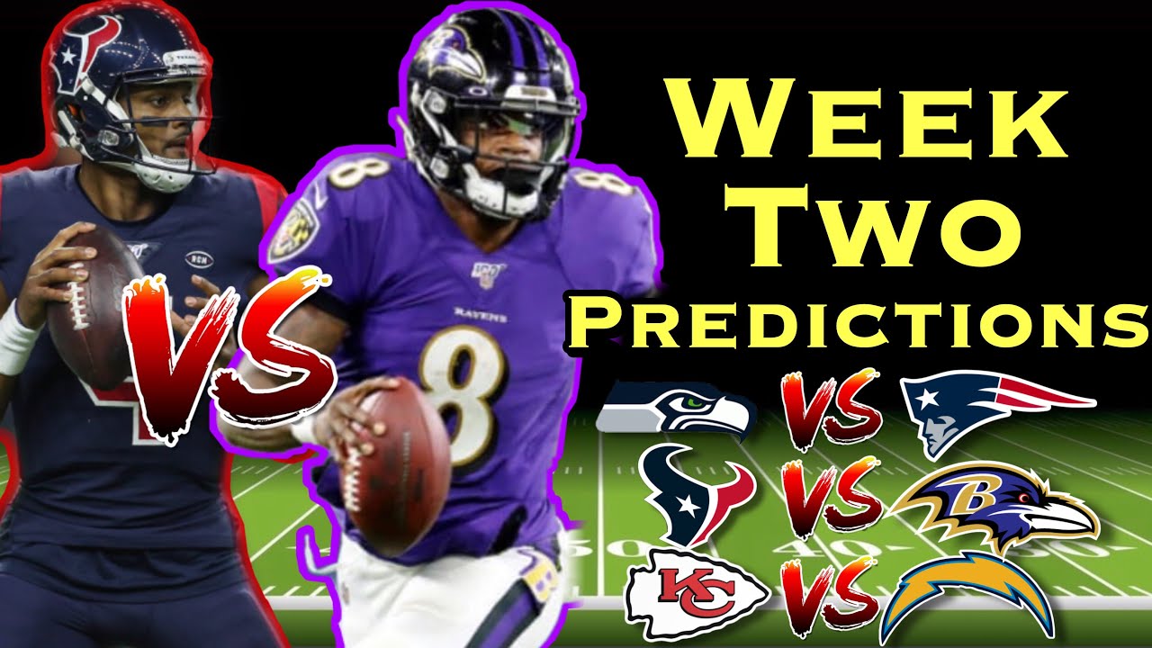 NFL Week 2 Predictions All games and scores YouTube
