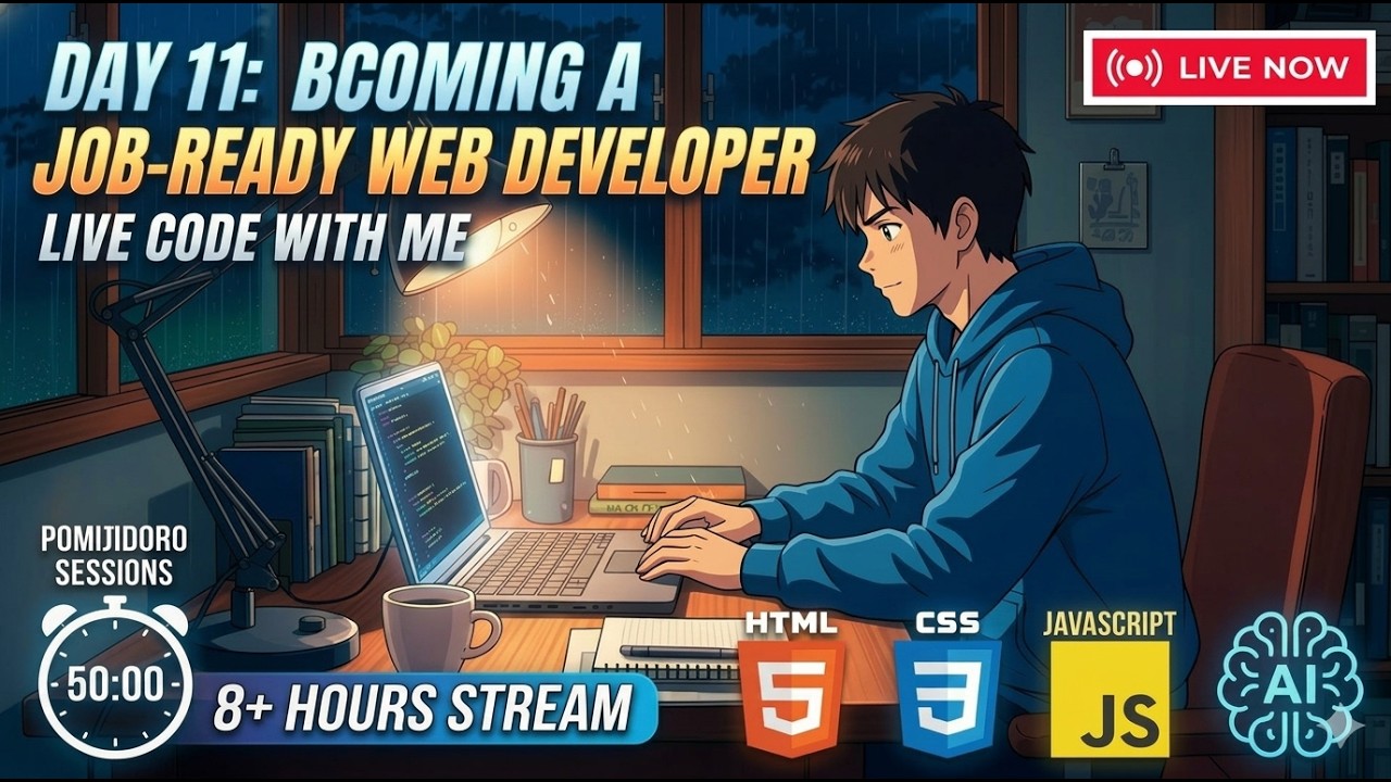 [20.4.26] Day 11(part-1): Becoming a Job-Ready Web Developer | 8 hours+ ...