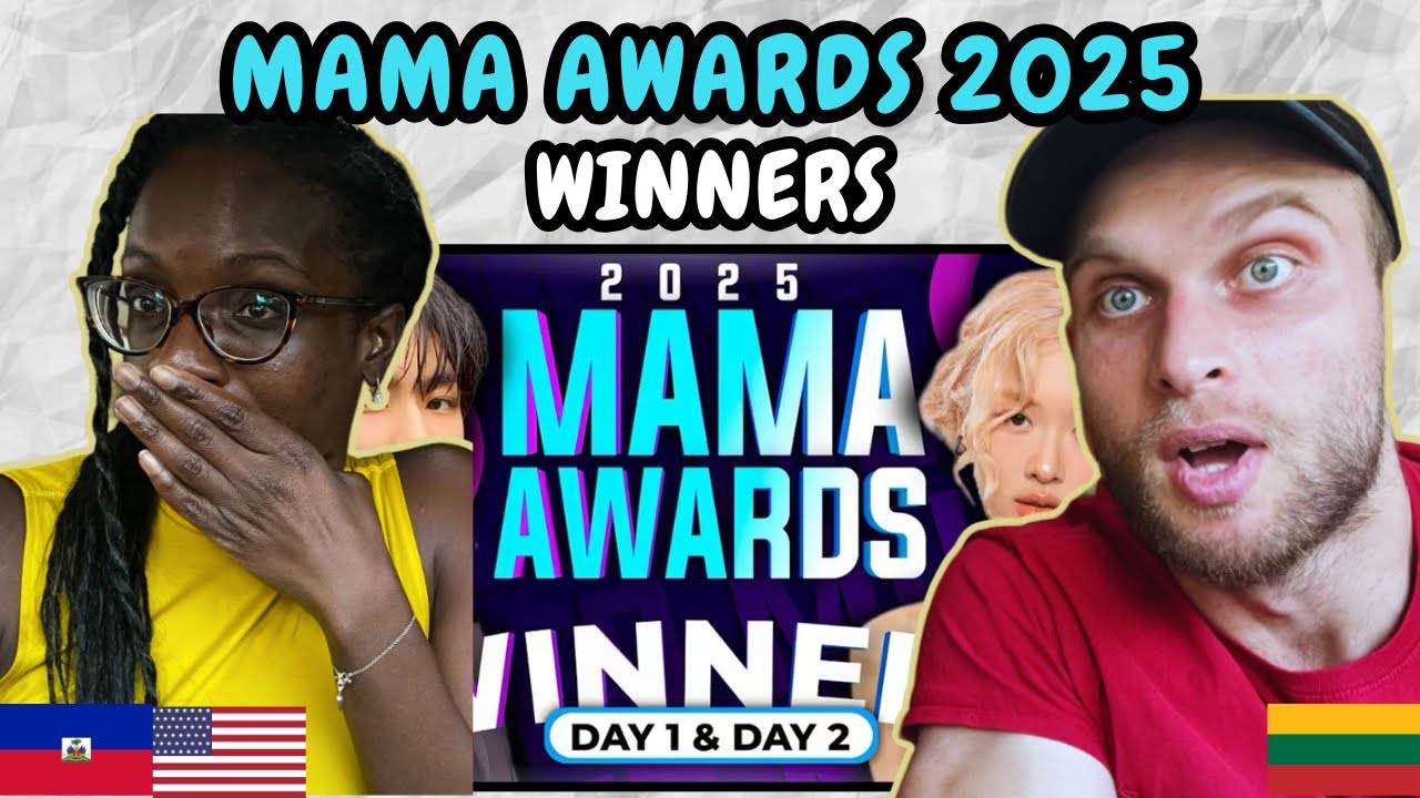 РЕАКЦИЯ НА ПОБЕДИТЕЛЕЙ ПРЕМИИ MAMA 2025 ГОДА