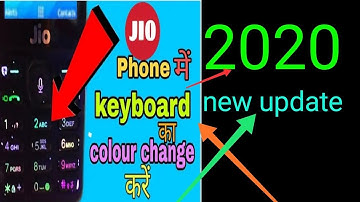 Jio phone keyboard calour change option kaise Laye// Jio phone keyboard Update 2020