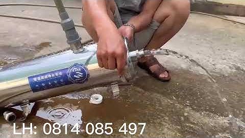Bộ lọc tổng UF Inox + Lọc Thô nhỏ gọn cho chung cư
