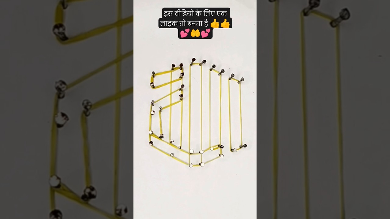 like for this shortvideo 🤗💕 Rubber bend art 