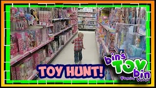 TOY AISLE TO OURSELVES | KMART TOY HUNT | 3.25.2017 | BINS TOY BIN DAILY VLOGS